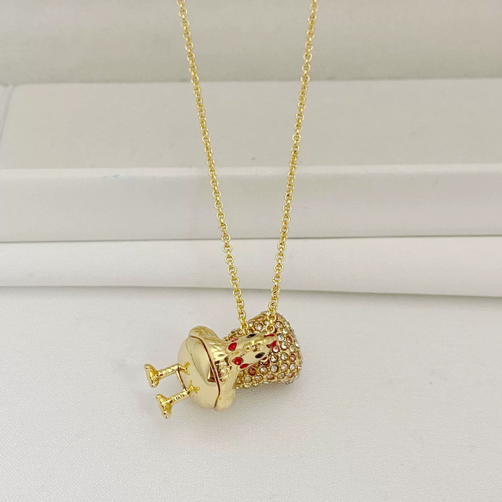 Kendra Scott Rooster Pendant Necklace Creative Design Metal
